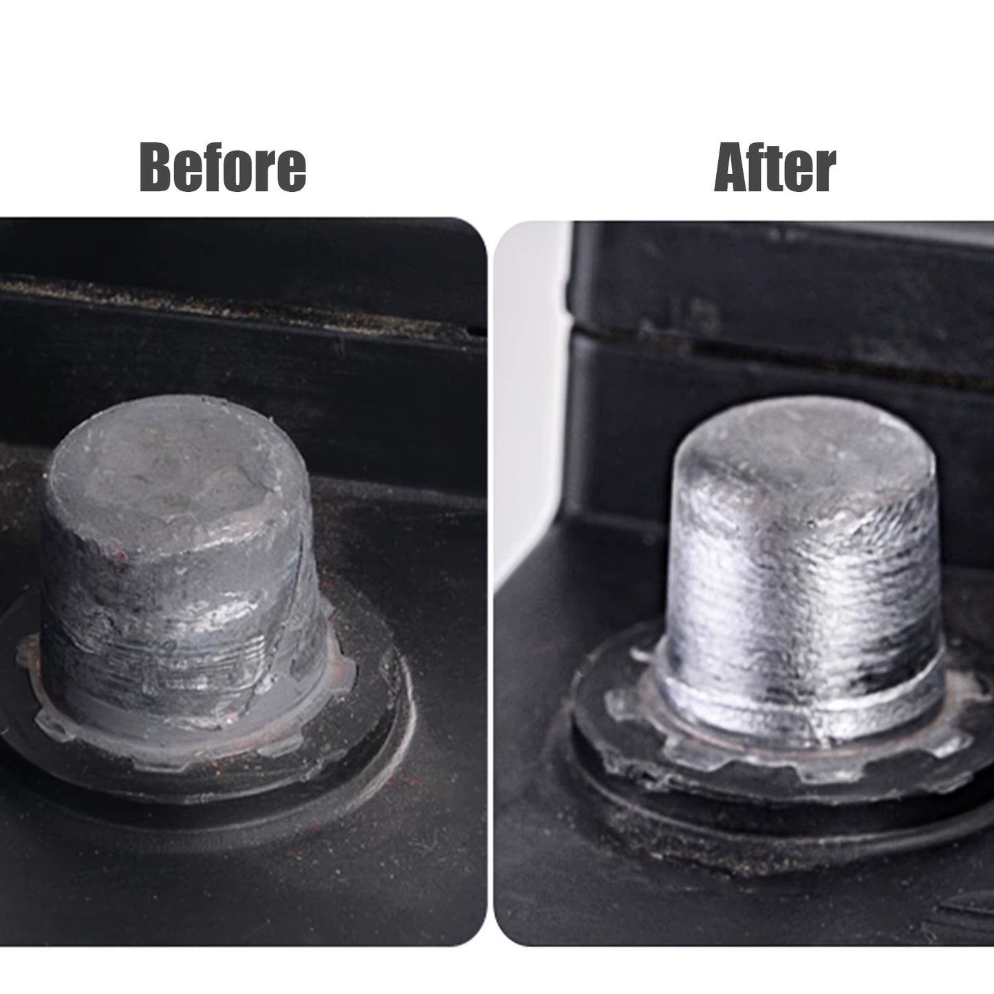 3 in 1 Car Battery Post Terminal Cleaner Dirt Corrosion Brush Battery Brush Tool Battery Protector Hand Clean Tool