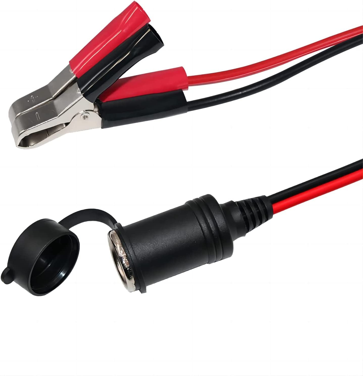 Cigarette Lighter Battery Adapter Female Cigarette Lighter Socket To12V Battery