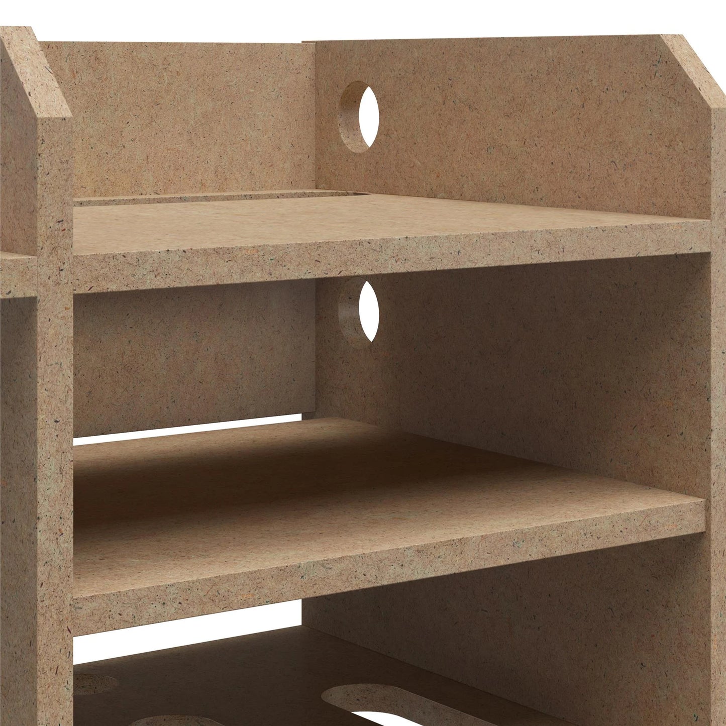 Benford Hanging Wall Mount Tool Organizer, Raw Board