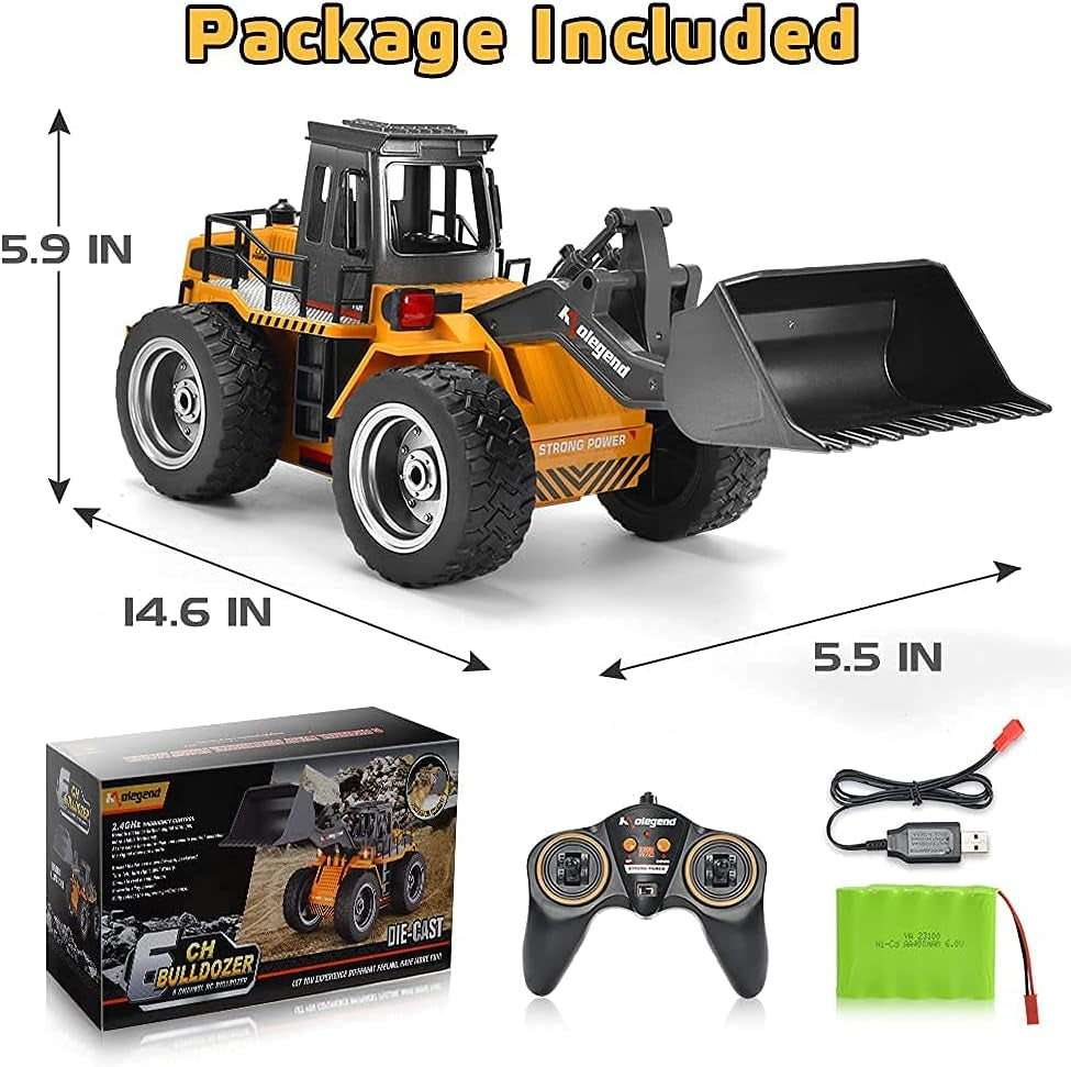 Remote Control Bulldozer for Boys