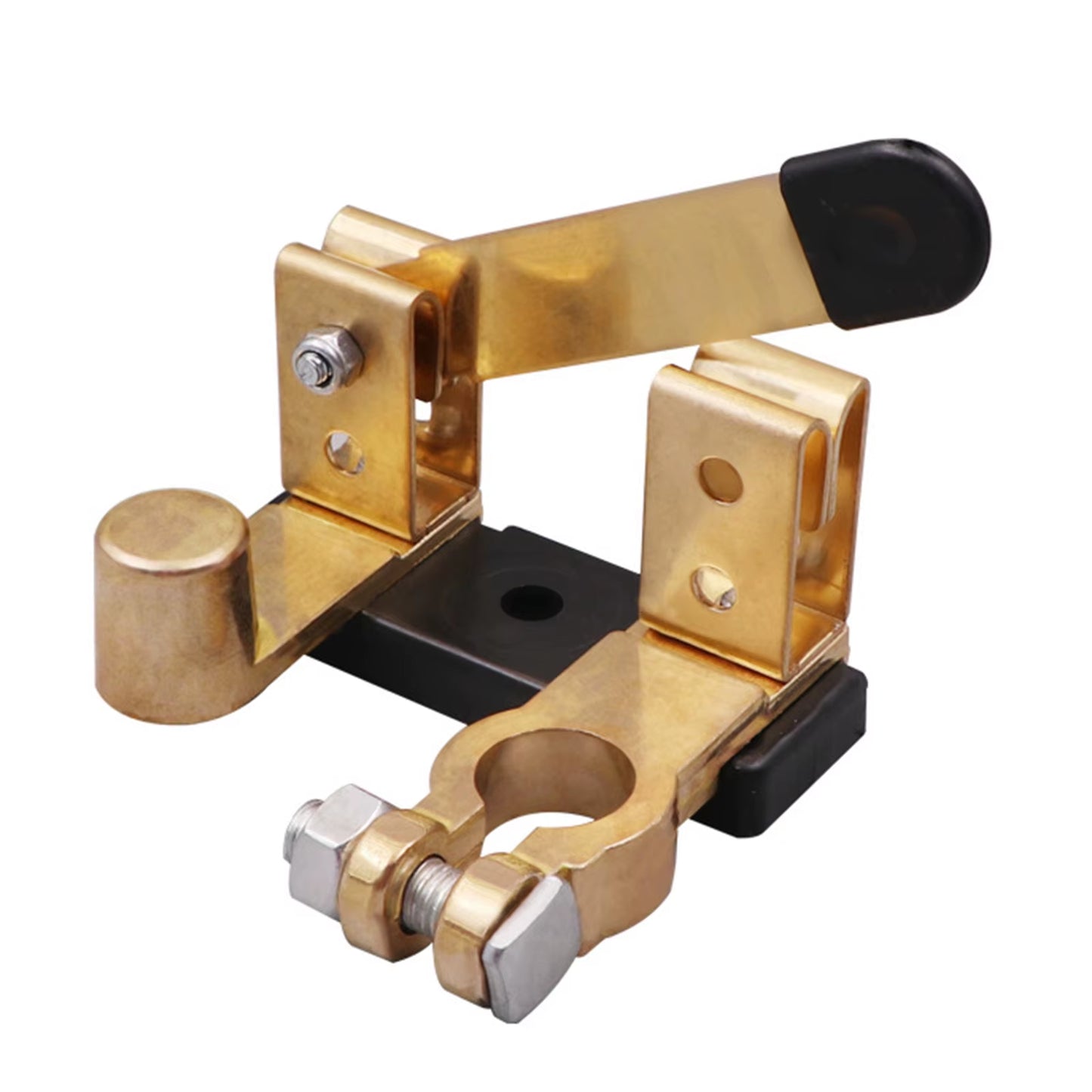 12V/24V Car Battery Disconnect Switch Battery Master Switch Power Disconnect Modification Brass/Zinc Alloy Battery Power Switch