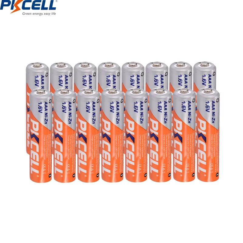 4P/8/16PC AAA Battery 1.6V Ni-Zn AAA Rechargeable Batteries Nizn AAA Battery 900Mwh and Battery Charger for AA/AAA NIZN Battery