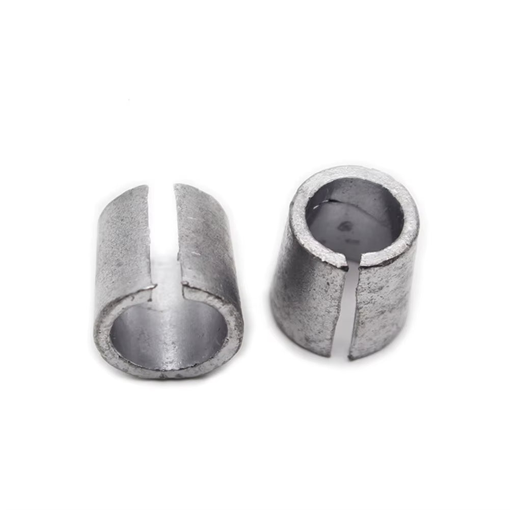 2 Pcs Car Battery Post Adaptors Sleeves Car Battery Terminal Converters Post Adaptors Sleeves Positive Negative Repair Shim