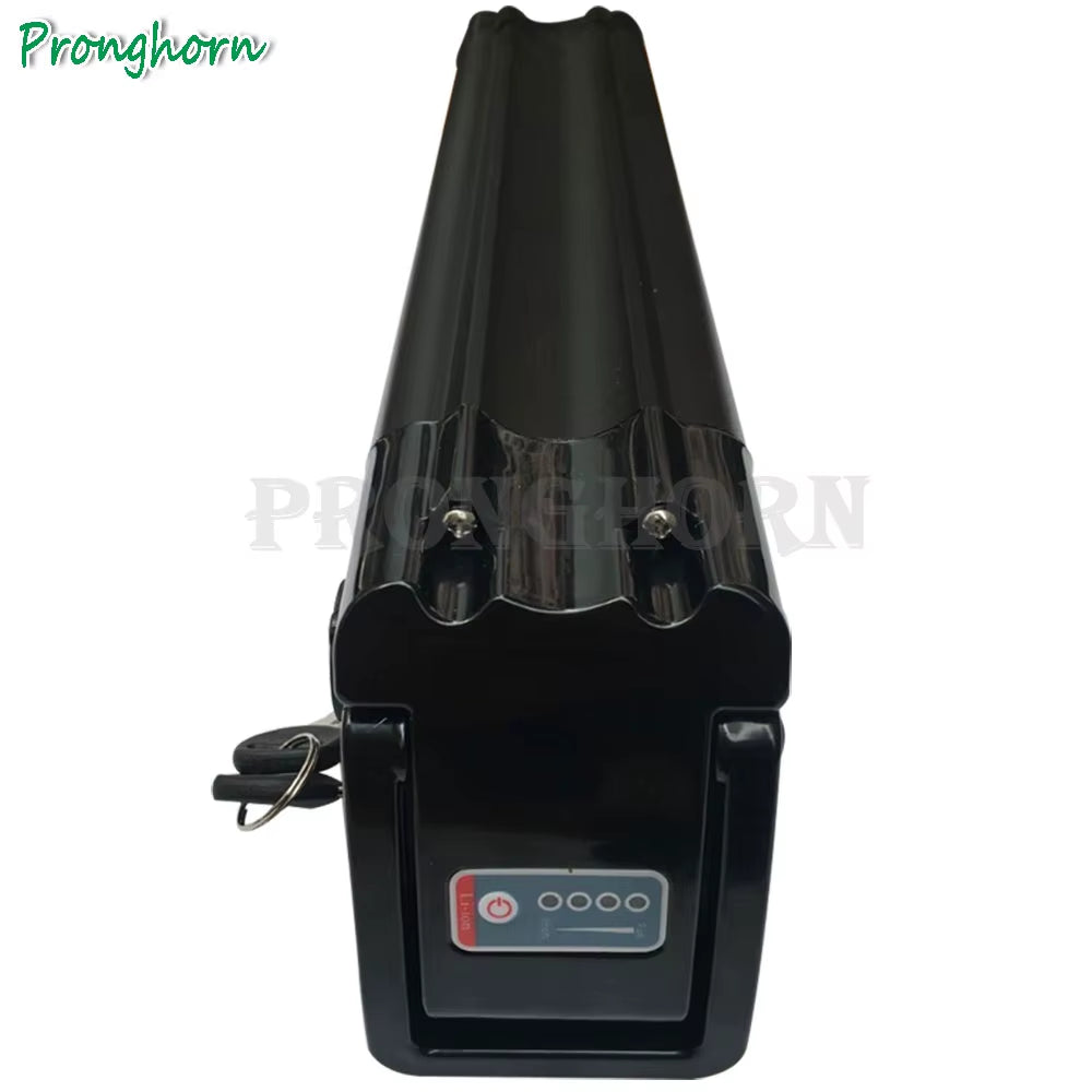 48V 8Ah 9Ah 10Ah 11Ah 12Ah 13Ah 15Ah 16Ah 20Ah Seat Tube Silver Fish Li-Ion Battery for Electric Bike Bicycle Fiets Accu Akku48V