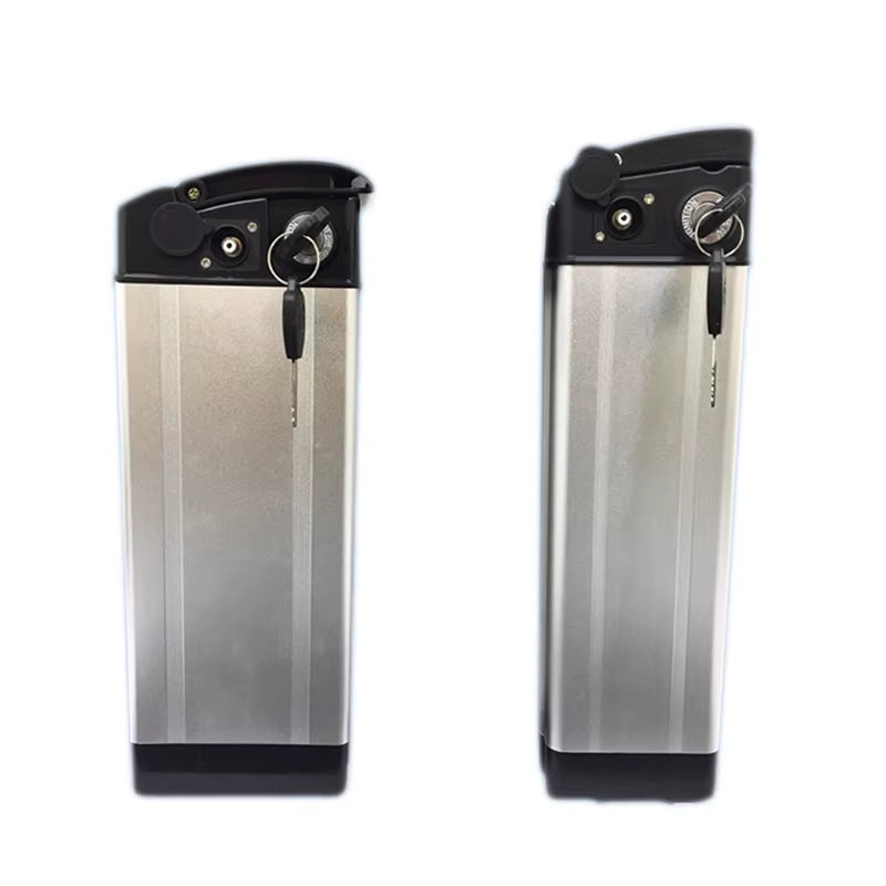 36V 48V Electric Car Bike Lithium Battery Box Folding Bicycle Sea Battery Battery Case Aluminum Alloy Shell 18650 Holder Cover