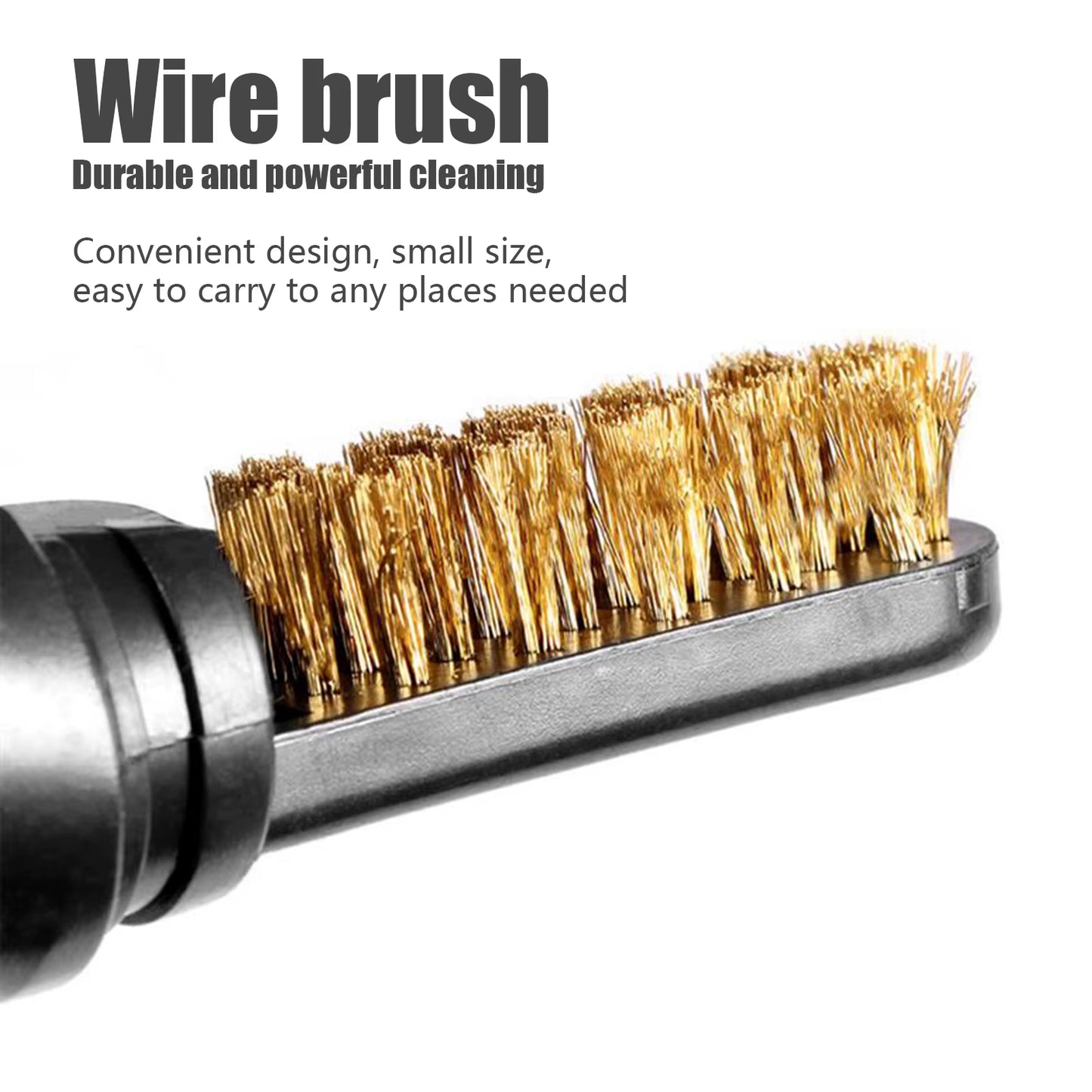 3 in 1 Car Battery Post Terminal Cleaner Dirt Corrosion Brush Battery Brush Tool Battery Protector Hand Clean Tool