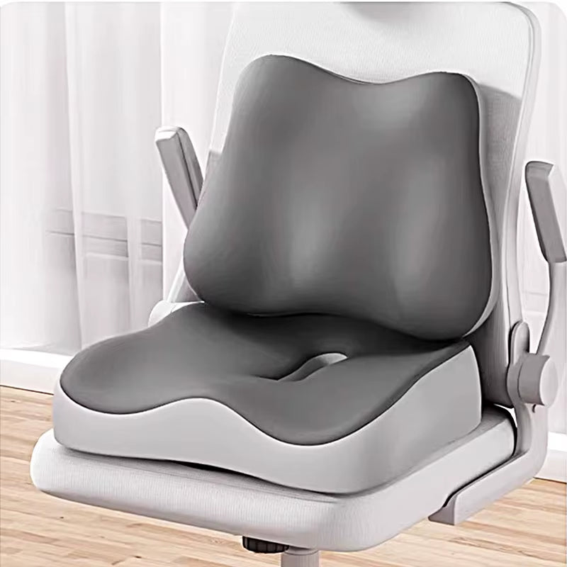 Seat Cushion Ergonomically Designed Memory Sponge Pad Suitable for Office Chairs and Wheelchairs