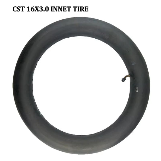 Free Shipping 16X3.0 Inner Tube Electric Scooter & E Bikes, Tricycle 16X3.00 Bent Valve Stem