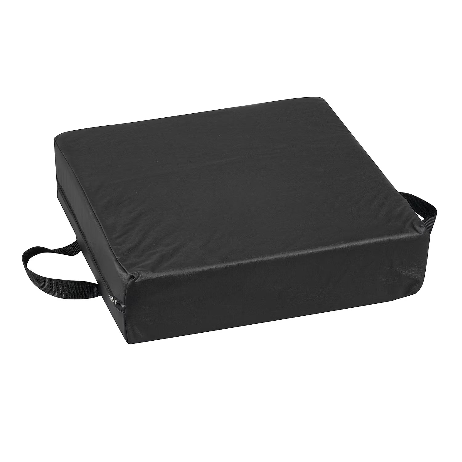 DMI 16" X 16" X 4" Foam Deluxe Seat-Lift Cushion Leatherette Cover Black (513-8884-0200)