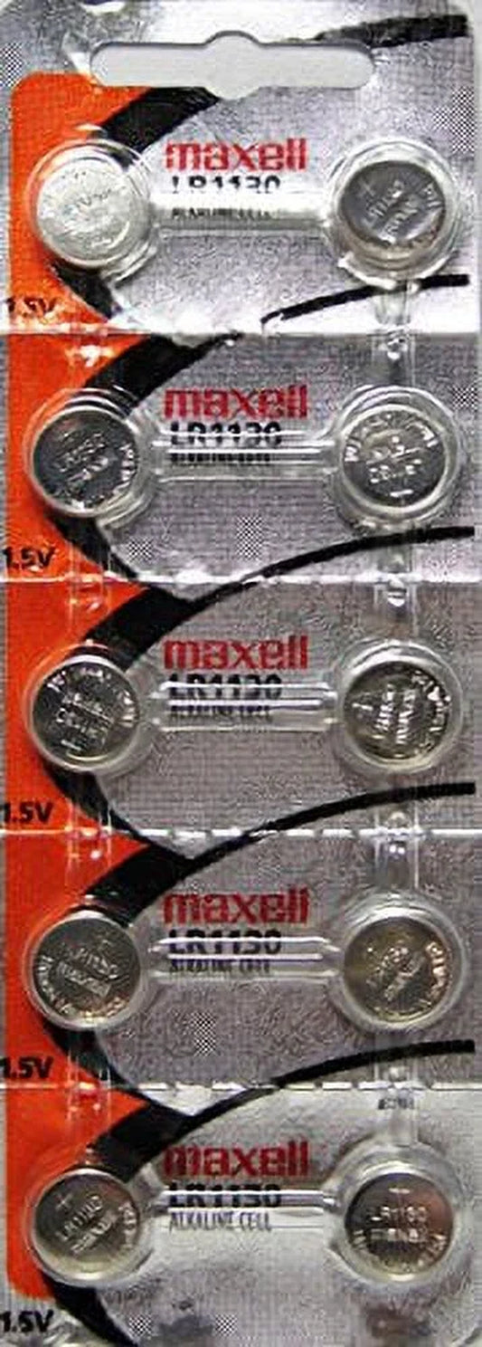 Watch Battery Button Cell LR1130 AG10 Pack of 10 Batteries