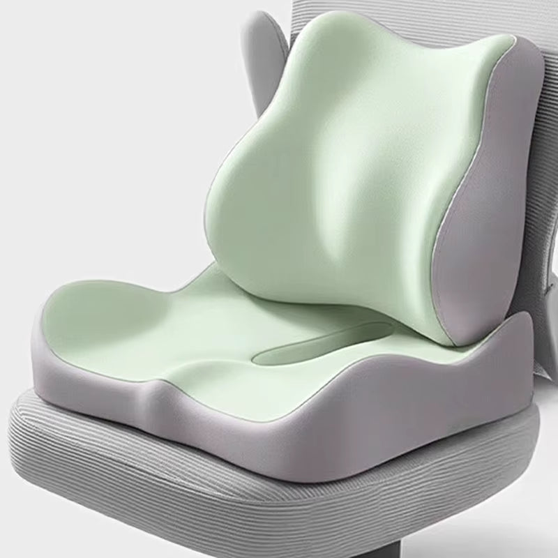 Seat Cushion Ergonomically Designed Memory Sponge Pad Suitable for Office Chairs and Wheelchairs