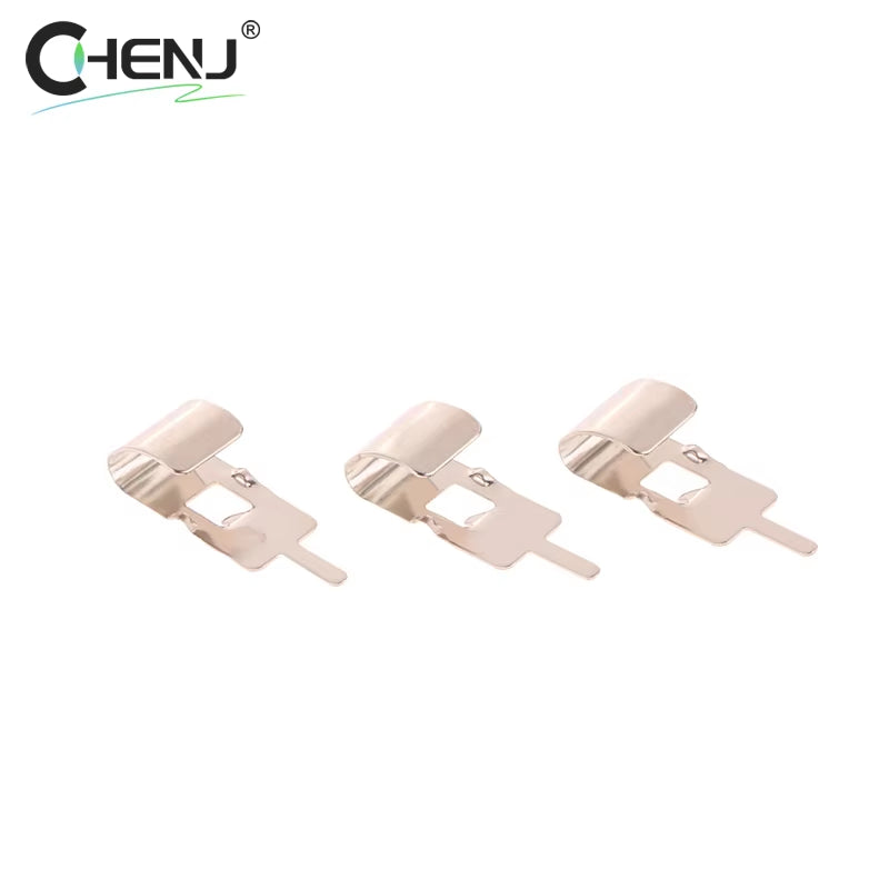 50Pcs/Set Spring Steel 18650 Battery Clip 18650 Battery Holder Battery Contact Battery Insert Accessories