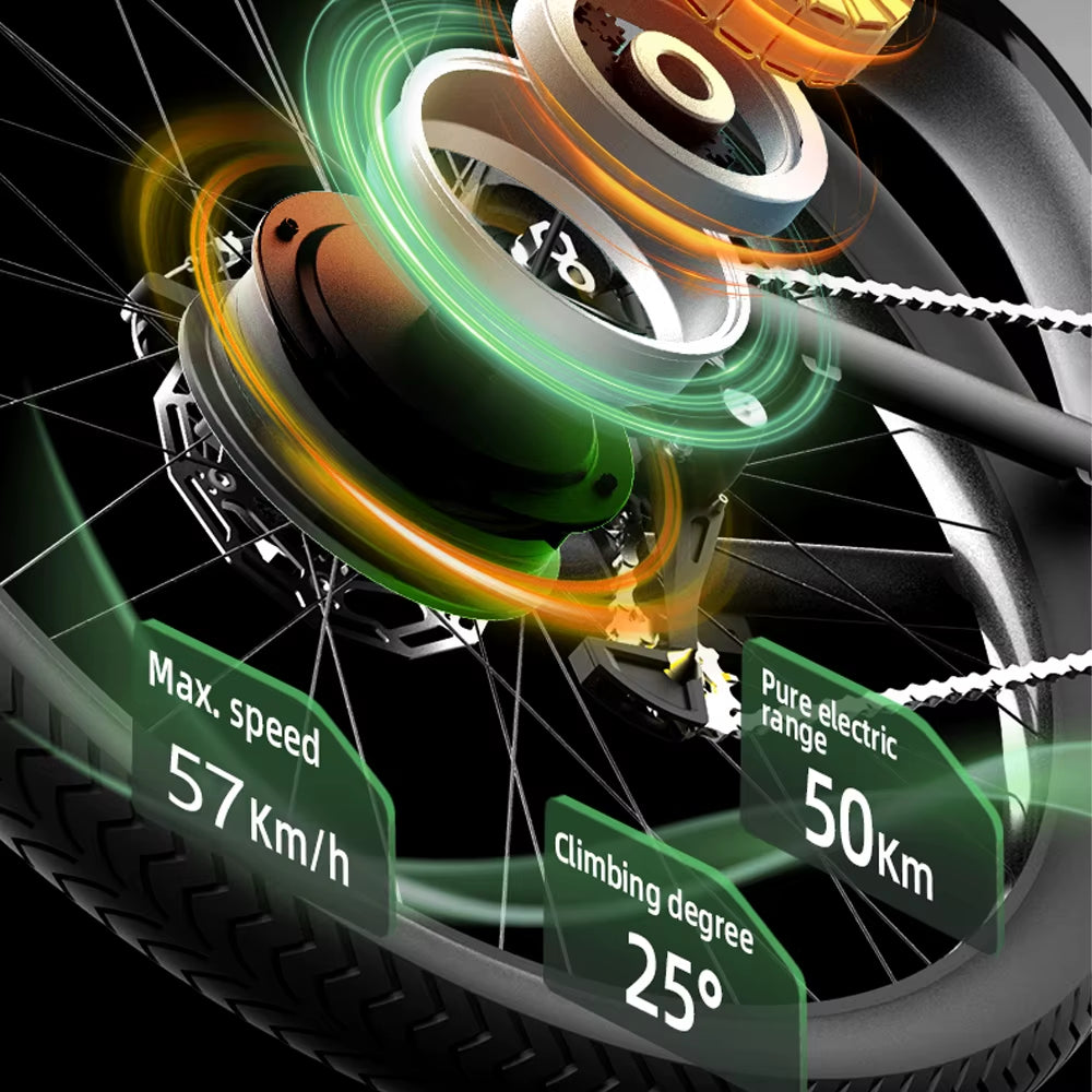 Q5 Ebike 2000W Adults Electric Bikes 48V 20AH 27.5 Inch Off-Road Tire Electric E Bikes Mountain E Bike