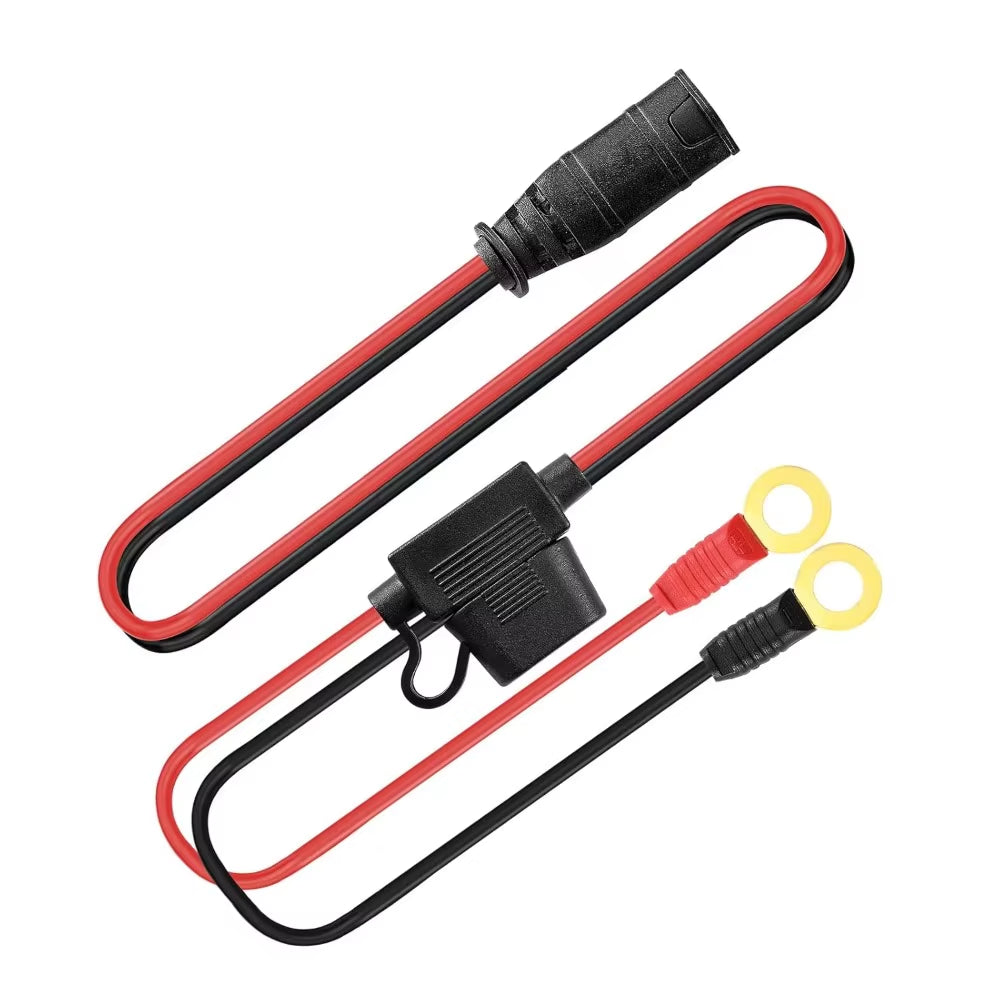 55CM 16AWG Wires Harness with X-Connect M6 Eyelet Terminals for Noco Battery Charger Battery Tender Leads NOCO Battery Tender,