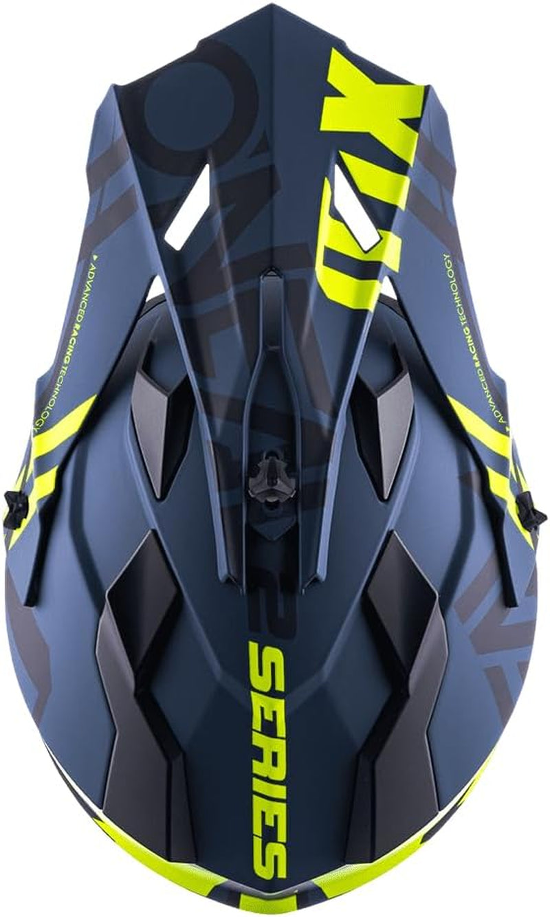 2 SRS SPYDE Helmet BLK/N.YEL