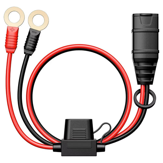 55CM 16AWG Wires Harness with X-Connect M6 Eyelet Terminals for Noco Battery Charger Battery Tender Leads NOCO Battery Tender,