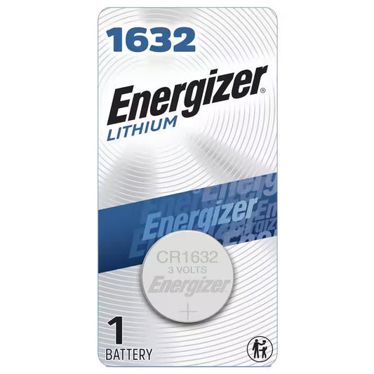 CR1632 Battery (1-Pack), 3V Lithium Coin Battery