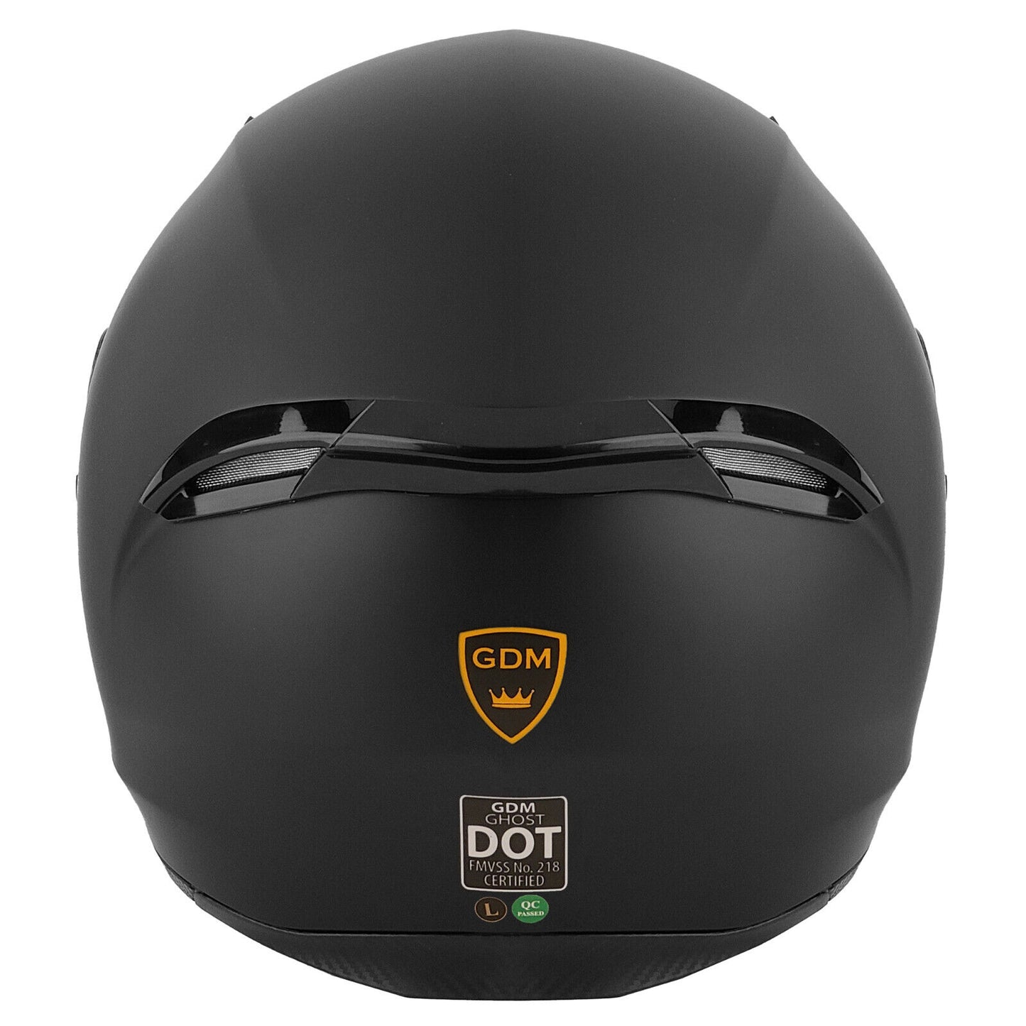 NEW Motorcycle Helmets DOT Full Face Matte Black + SHIELD OPTIONS - S M L XL XXL