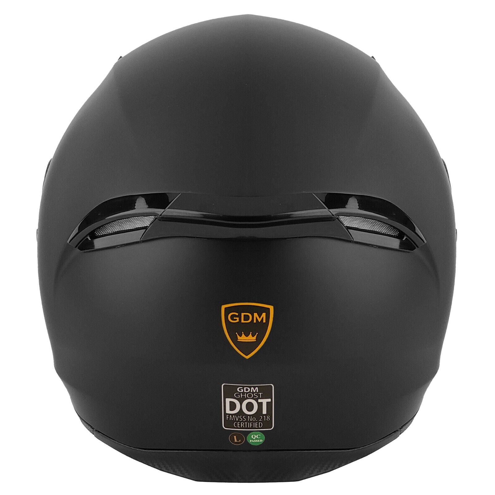NEW Motorcycle Helmets DOT Full Face Matte Black + SHIELD OPTIONS - S M L XL XXL
