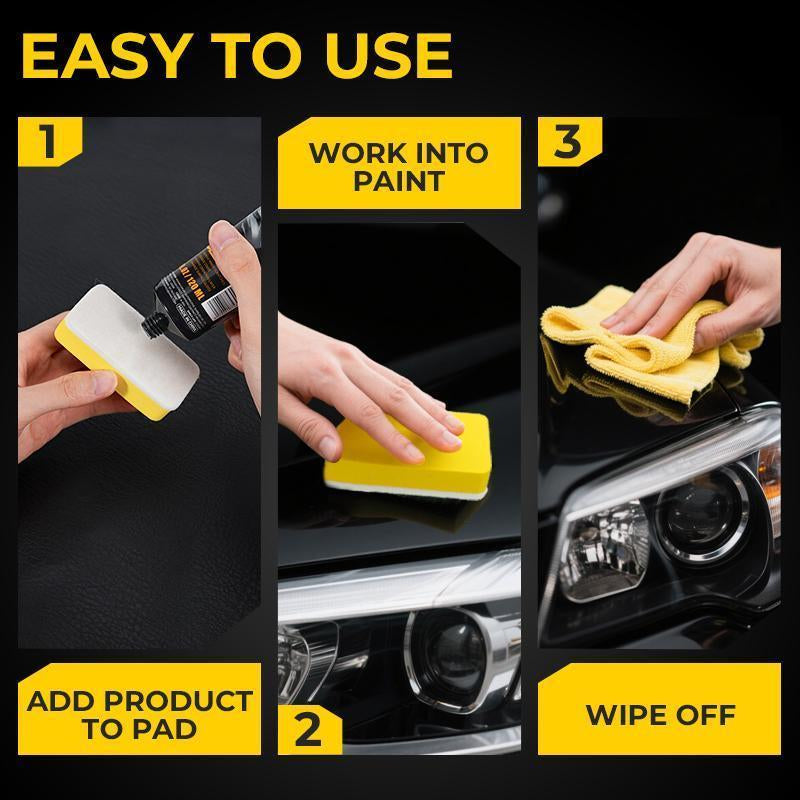 NUAN Premium Car Scratch Removal Wax, 2026 Scratch Repair Kit with Polishing Paste & Wipe