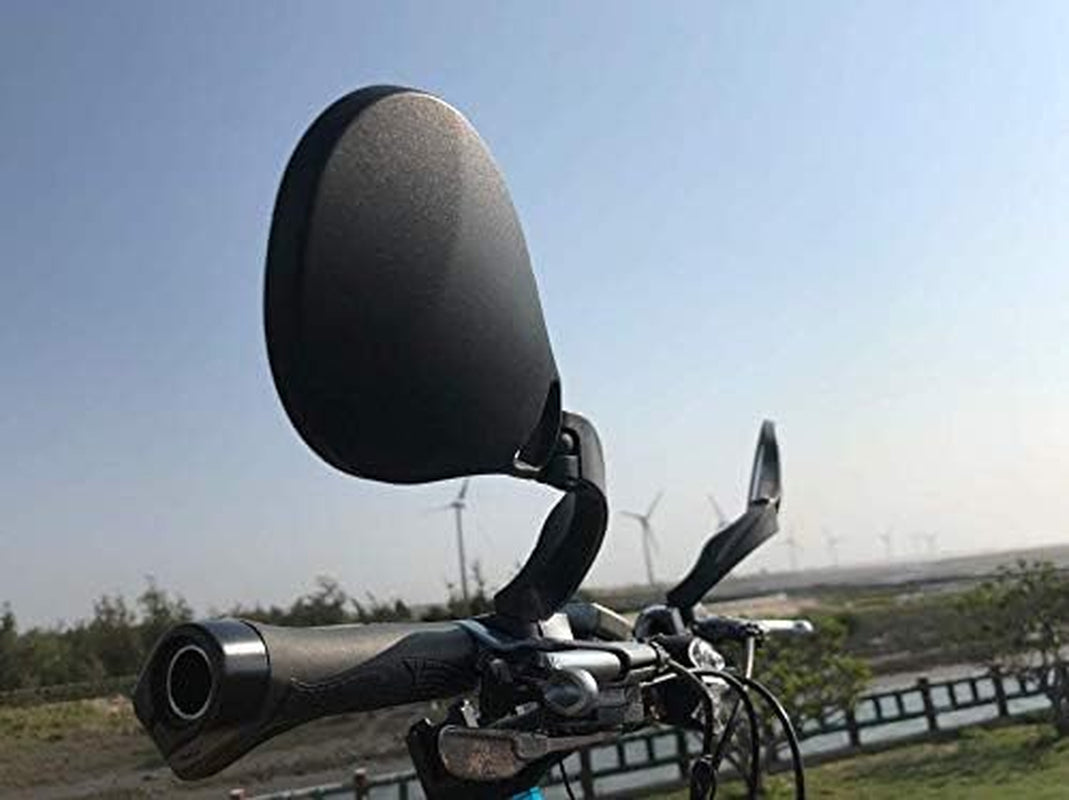 E13 Approved E-Bike Mirror, Large Surface Handlebar Bike Mirror, HD Automotive Grade Glass Bicycle Mirror, Safe Blast-Resistance Cycling Mirror