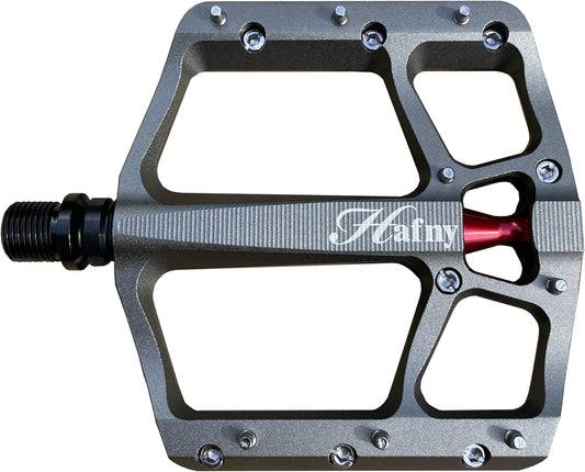 Aluminum Bike Pedals, CNC Machined, Wide Sturdy Platform, HF-1400