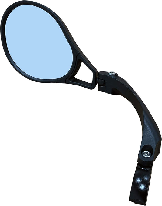 E13 Approved E-Bike Mirror, Large Surface Handlebar Bike Mirror, HD Automotive Grade Glass Bicycle Mirror, Safe Blast-Resistance Cycling Mirror