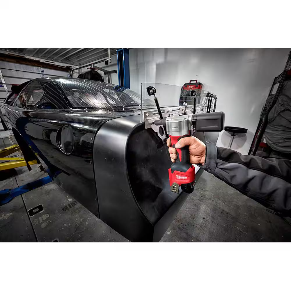 M12 12-Volt Lithium-Ion Cordless Rivet Tool with M12 CP High Output 2.5 Ah Battery Pack