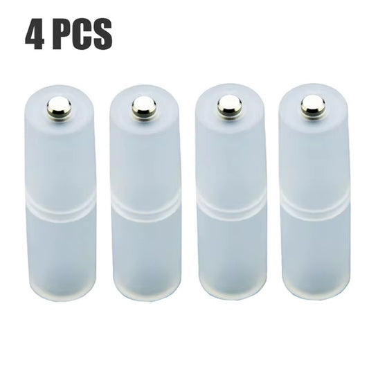 High Toughness Plastic AAA to AA Dry Battery Adapter Li-Ion Converter Portable Battery Holder Case Switcher Battery Storage Box