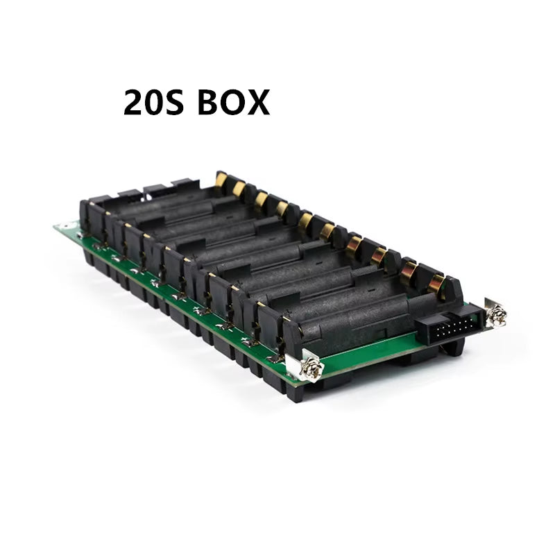 18650 Battery Holder 74V BMS 20S 30A 100 Battery Pack Lithium Battery Balance Diy Ebike Electric Car Bicycle 18650 Battery Box