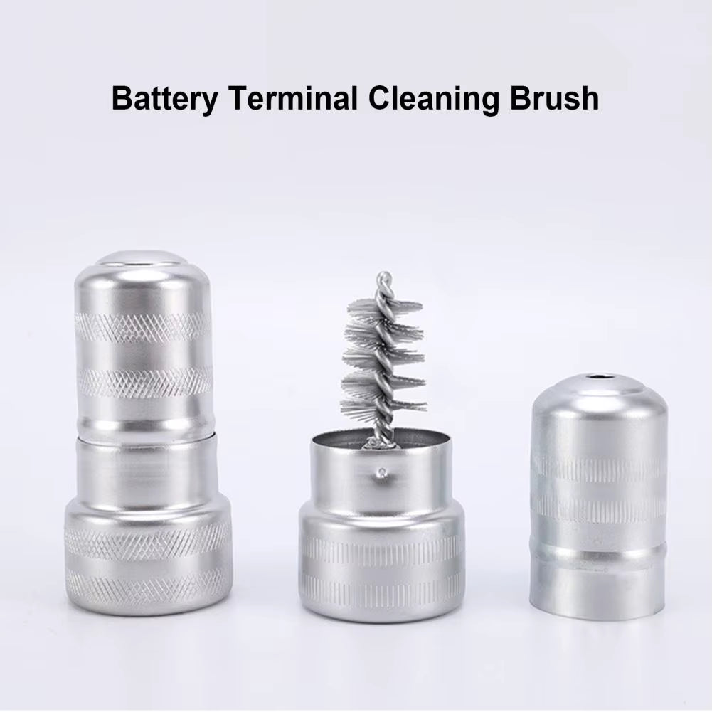 Battery Terminal Cleaner Battery Brush for Cars Battery Terminal Brush Easy-To-Use Tool for Cars Boats Trucks Removes Corrosion