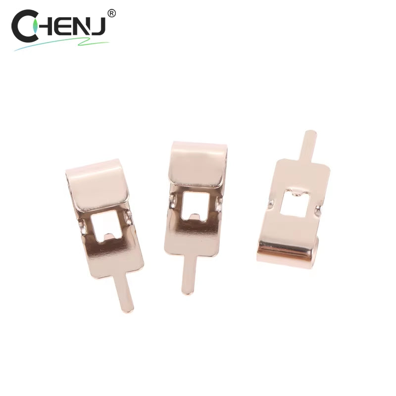 50Pcs/Set Spring Steel 18650 Battery Clip 18650 Battery Holder Battery Contact Battery Insert Accessories
