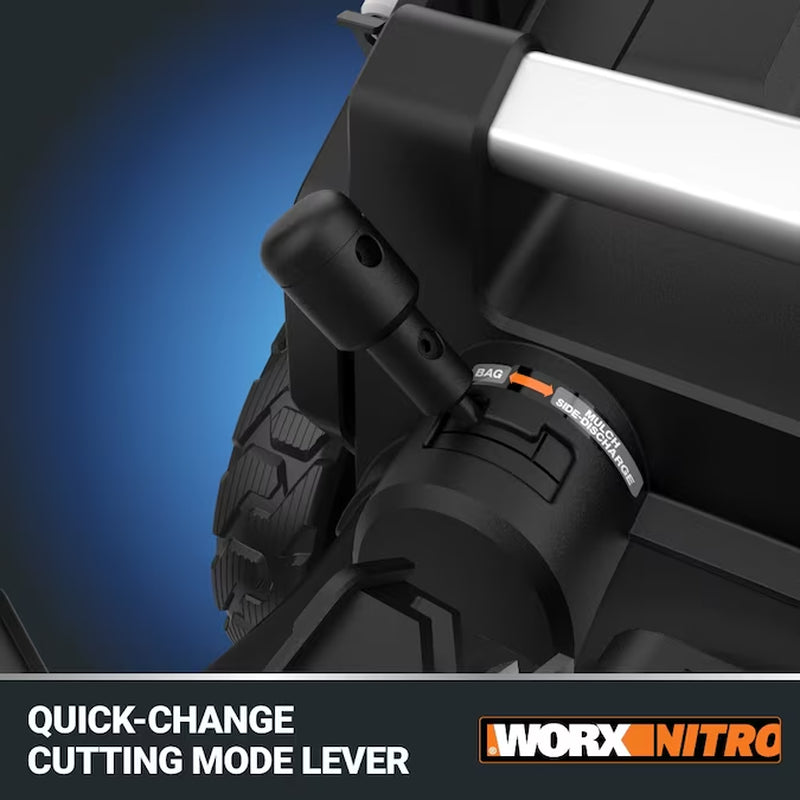 Nitro Power Share 80-Volt, 21-In Self Propelled Walk Mower with (4 X 20-Volt) 5 Ah Batteries