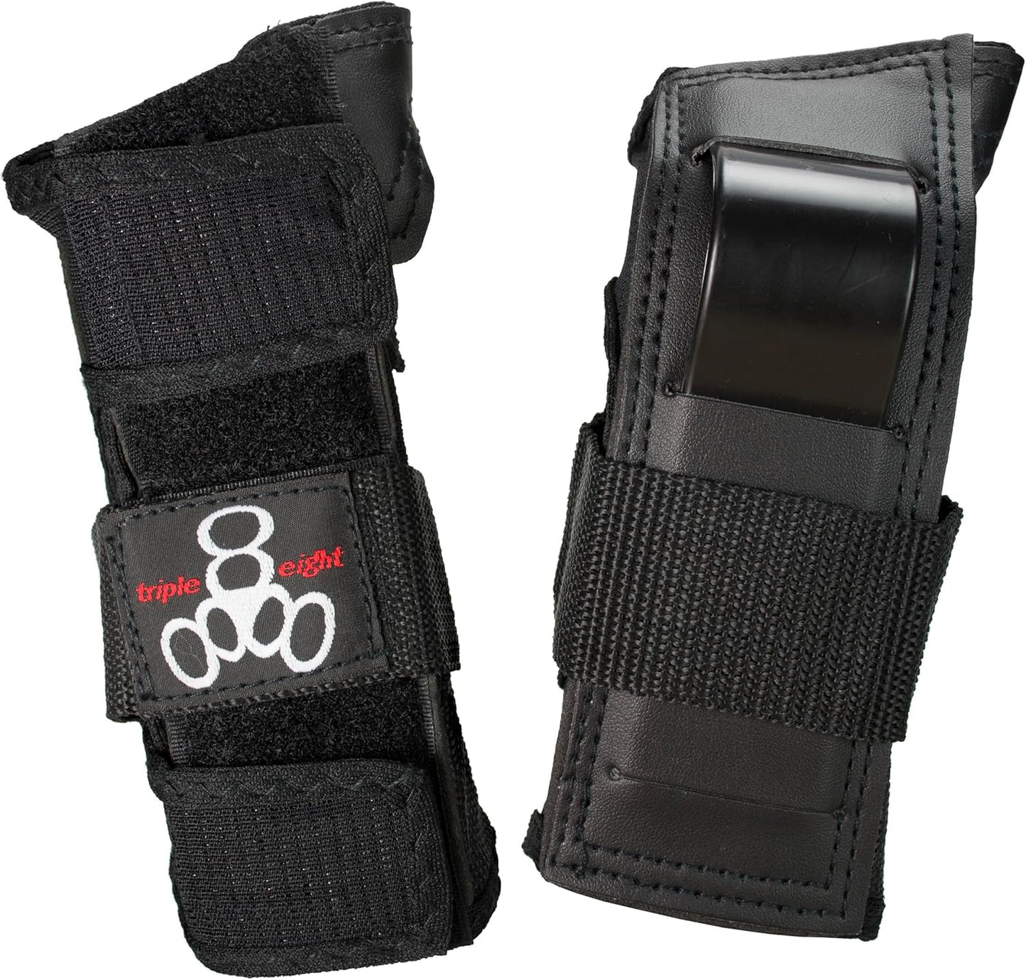 WRISTSAVER Wrist Guards, Black – Ideal for Skateboarding, In-Line Skating, and Roller Skating