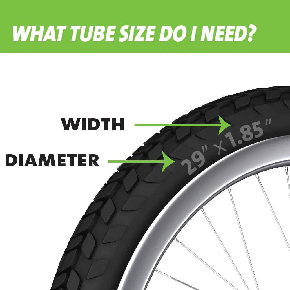 Extra Strong Self-Sealing Bicycle Tube Schrader 1 3/8" X 26" Bike Inner Tube - 30044