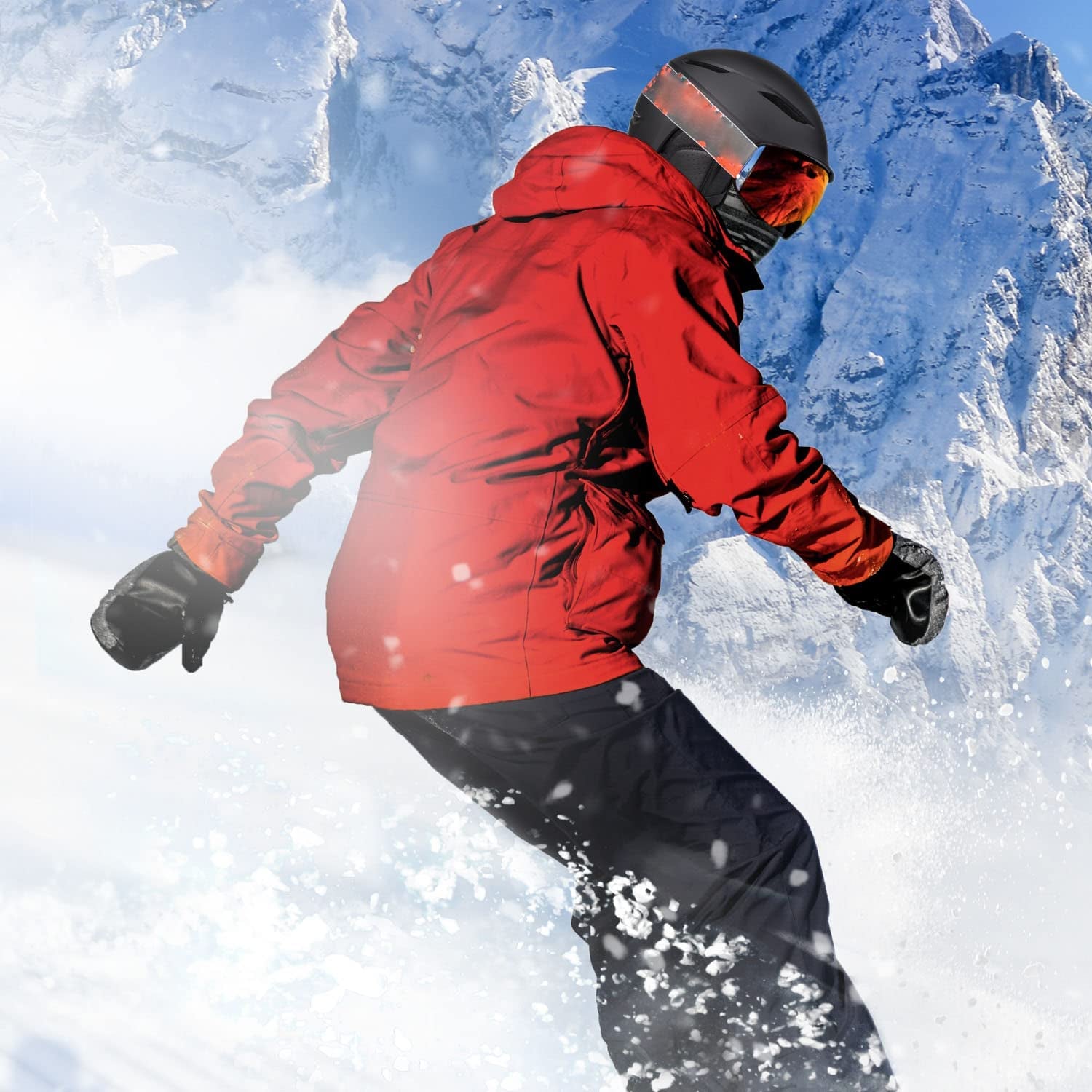 Ski Helmet - Audio Compatible and Lightweight, ASTM Standard for Men, Women and Youth