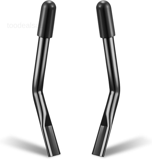 2 PCS Wheelchair Brake Extenders, 8.3 Inch Black