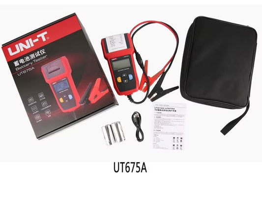 UT673A UT675A Car Battery Tester Charger Analyzer 12V 24V Voltage Battery Test Car Battery Tester Charging Scanner Tool