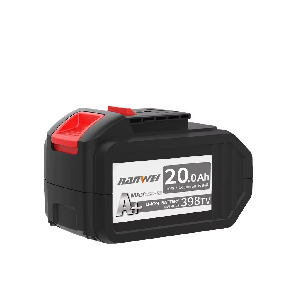 For NANWEI 398TV Replacement Cordless Battery 21V Rechargeable Power Tool Battery