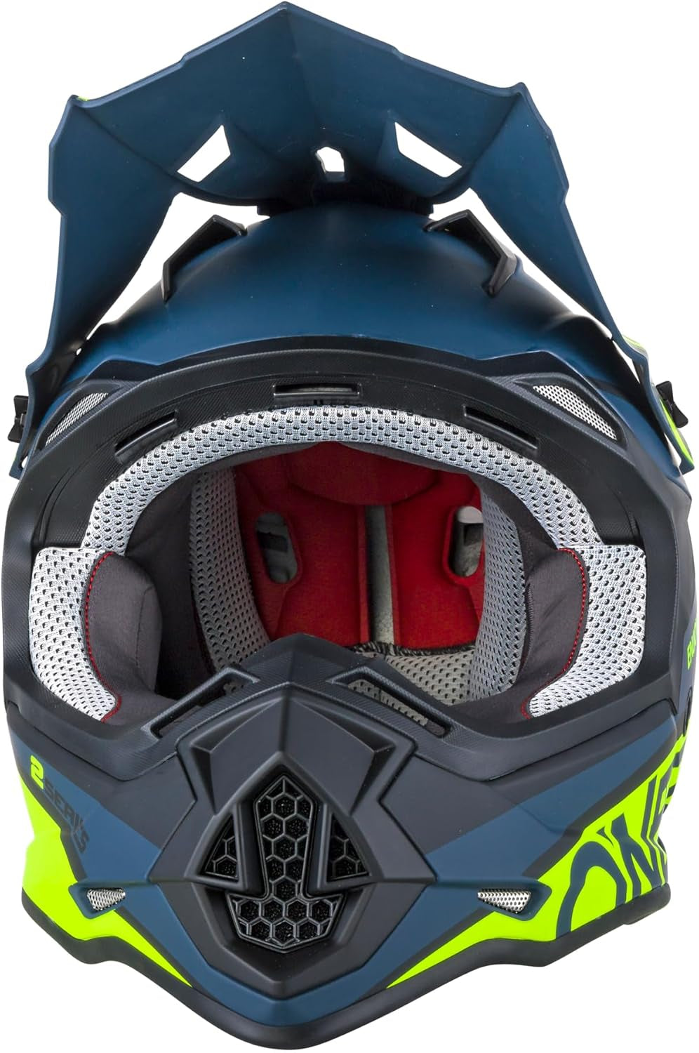 2 SRS SPYDE Helmet BLK/N.YEL
