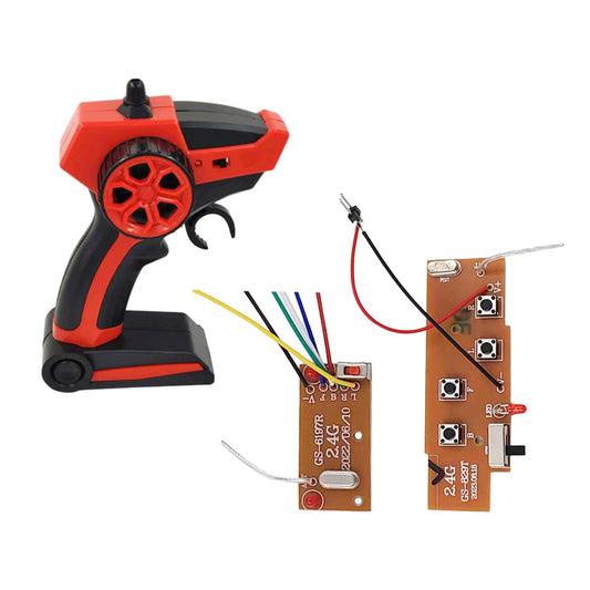 Remote Control Transmitter with Receiver DIY Accs Controller Transmitter RC Radio System for Vehicles RC Car Tank Trucks Crawler