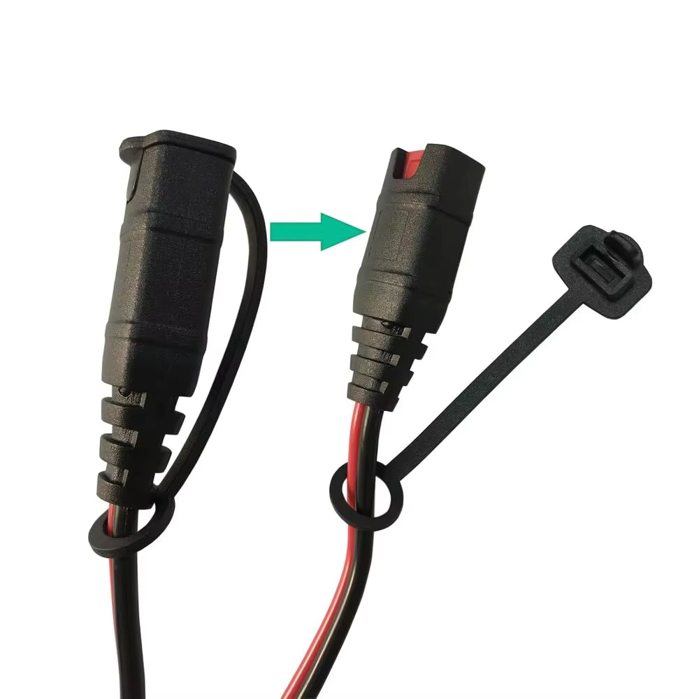 55CM 16AWG Wires Harness with X-Connect M6 Eyelet Terminals for Noco Battery Charger Battery Tender Leads NOCO Battery Tender,