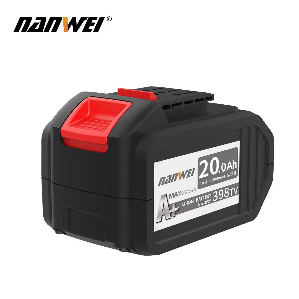 For NANWEI 398TV Replacement Cordless Battery 21V Rechargeable Power Tool Battery