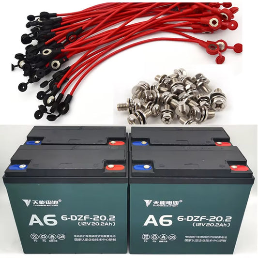 Lead-Acid Battery 12V20A Electric Vehicle Battery 6-DZM-20 Natural Energy Battery, Lead-Acid Battery Electric