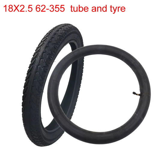 High Quality 18 Inch Tire or Inner Tube 18X2.5 62-355 for Electric Bikes E-Bikes Kid Unicycle Small Bmx&Scooter Part